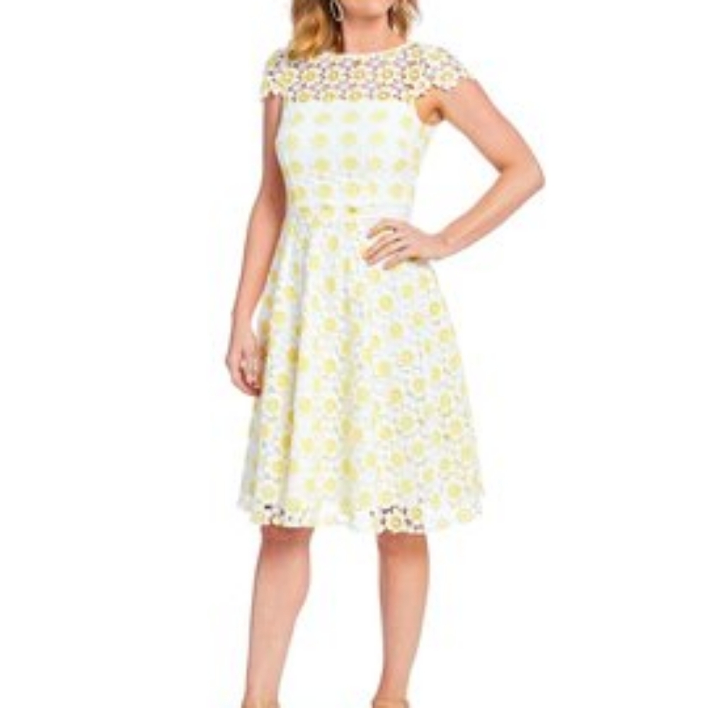 Lace floral dress size 2